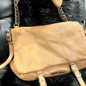 LOW START Authentic Jimmy Choo Shoulder bag